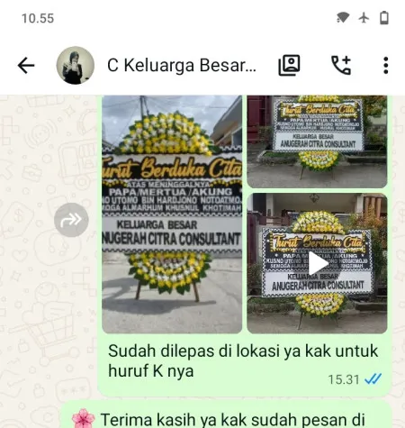Pengiriman Papan Bunga Duka Pucungroto Kaligesing