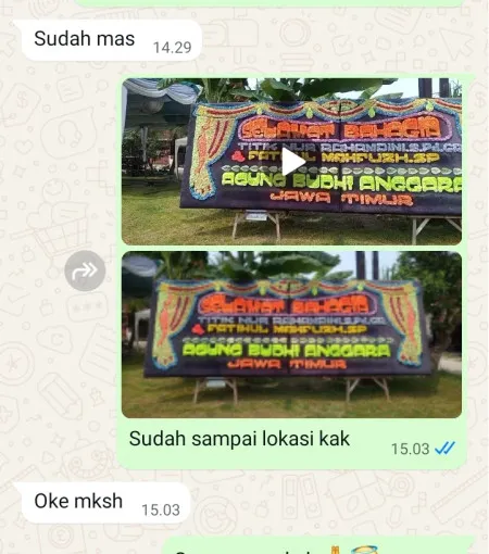 Pengiriman Papan Bunga Pucungroto Kaligesing